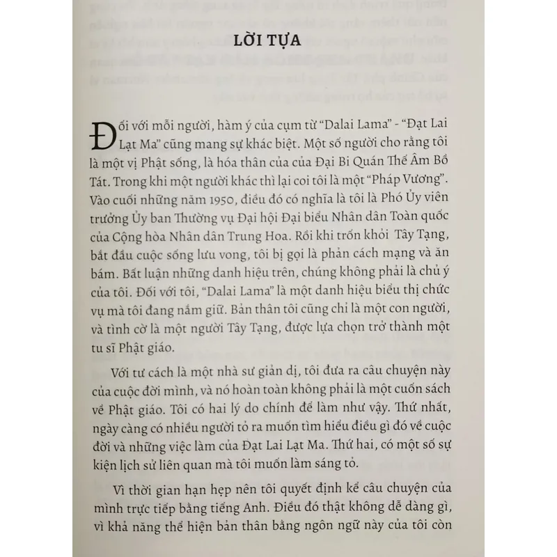 Tự Do Trong Cuộc Đời Lưu Vong (Dalai Lama) - Ảnh 7