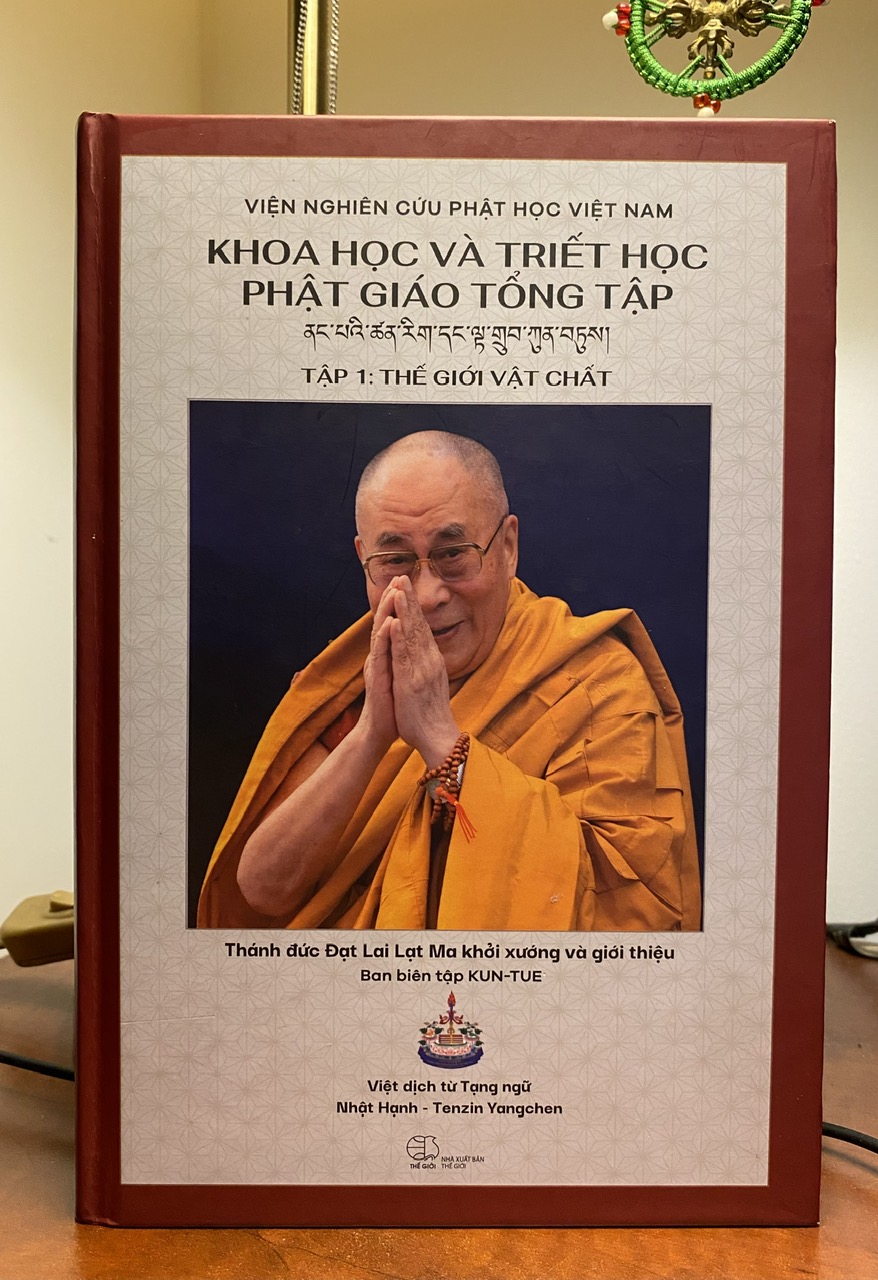 Sách mới - Khoa học và triết học Phật giáo tổng tập - Đạt Lai Lạt Ma (Trọn bộ 2 tập)