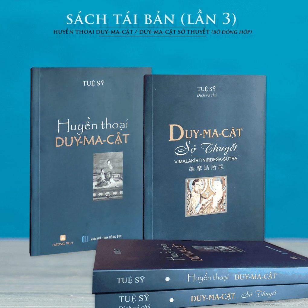 Huyền thoại Duy-ma-cật & Duy-ma-cật sở thuyết - Tuệ Sỹ (Tái bản 2024)
