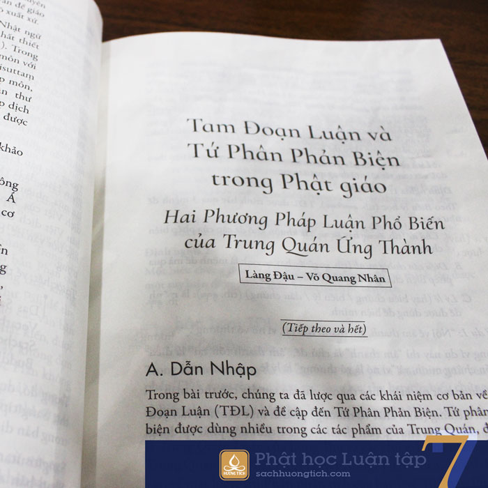 Hương Tích - Phật Học Luận Tập, tập 7 - 2020 - Ảnh 2