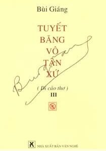 Tuyết băng vô tận xứ (Di thảo thơ III) - Bùi Giáng (sách cũ)
